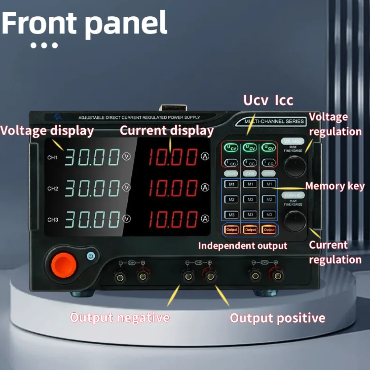 Fuente de alimentación de labo - Programmable Dc Power Supply 60V 5A reseña y precio