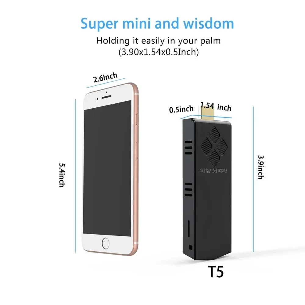 Mini PC T5/W5 PRO con Windows  - Khadas Vim4 8Gb reseña y precio