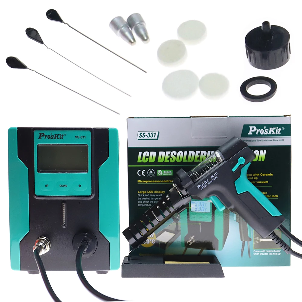 Estación de desoldadura eléctr - Desoldering Gun Vacuum Electric reseña y precio