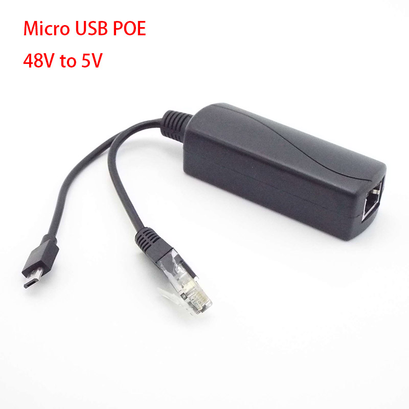 Divisor PoE de 48V a 5V/12V, f - Banana Pi Bpi-M5 reseña y precio