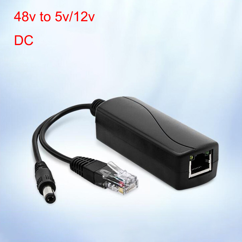 Divisor PoE de 48V a 5V/12V, f - Banana Pi Bpi-M5 reseña y precio